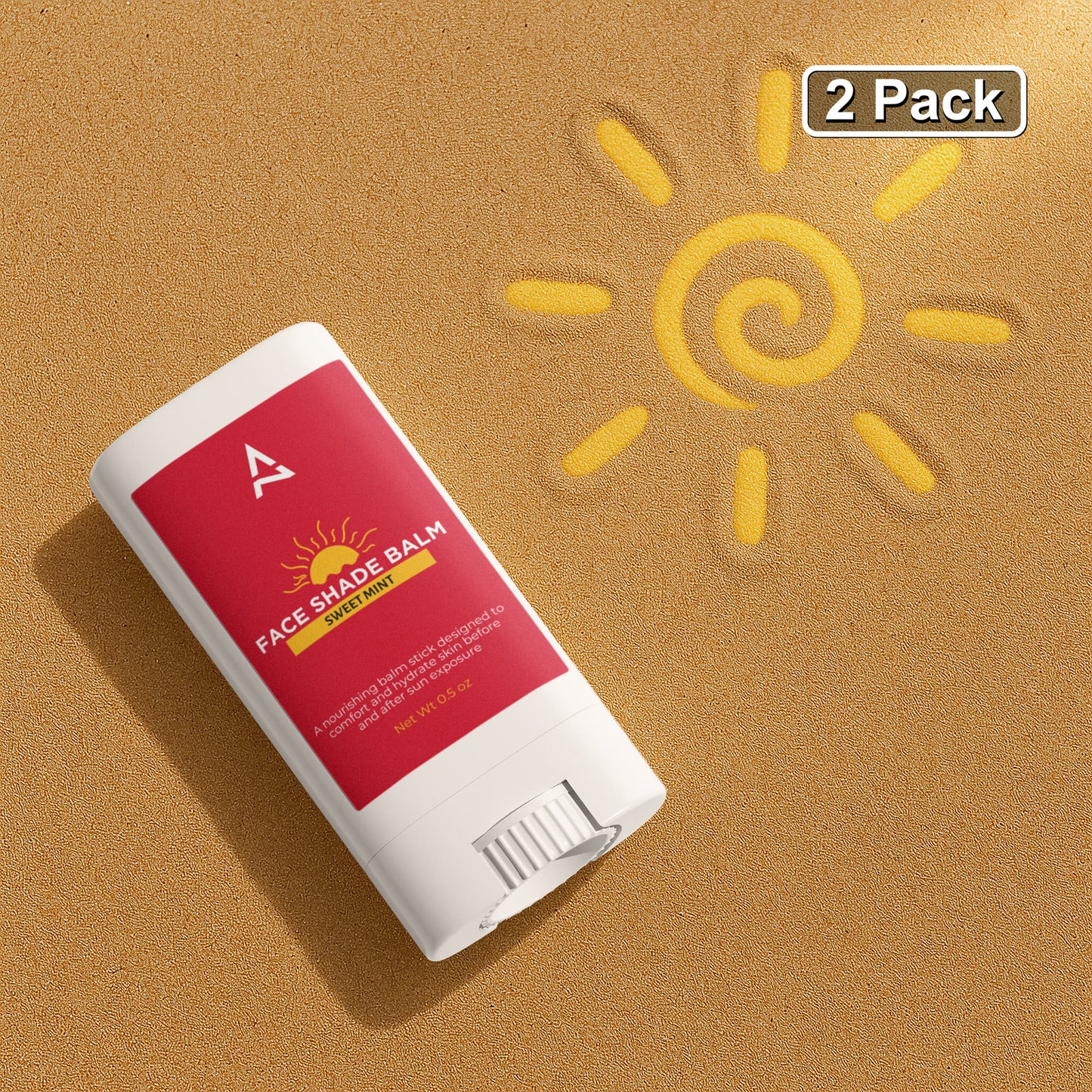 Face Shade Balm Nourishing Sun-Support, 2 Pack