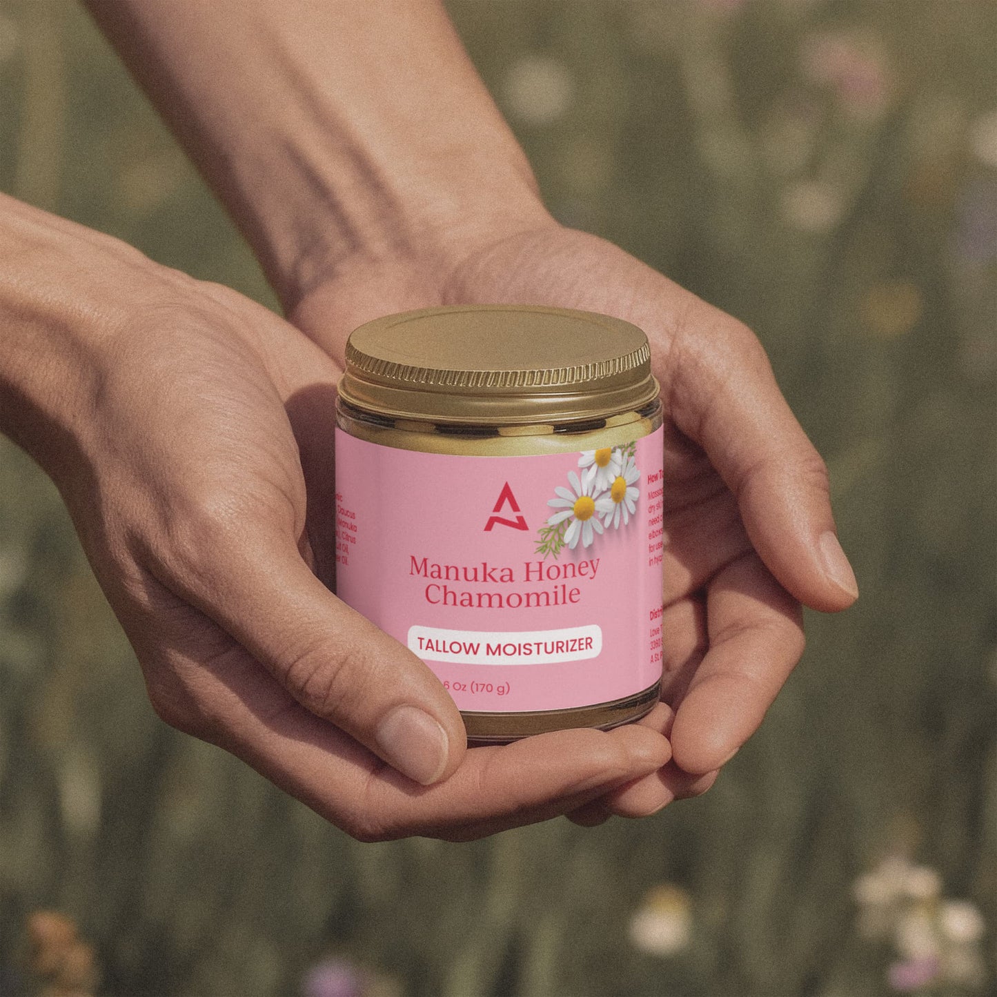 Honey Calm Tallow Moisturizer – Natural Skin Repair with Manuka Honey & Chamomile