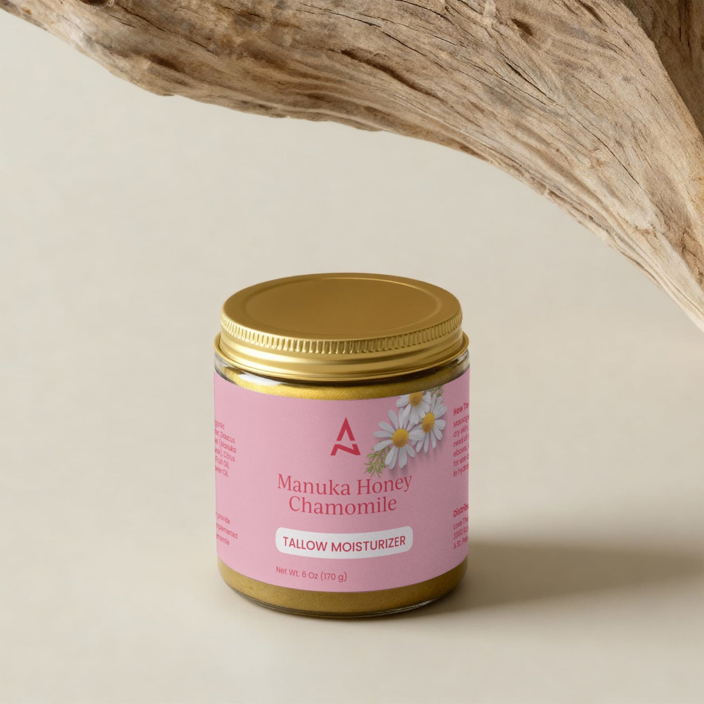 Honey Calm Tallow Moisturizer – Natural Skin Repair with Manuka Honey & Chamomile