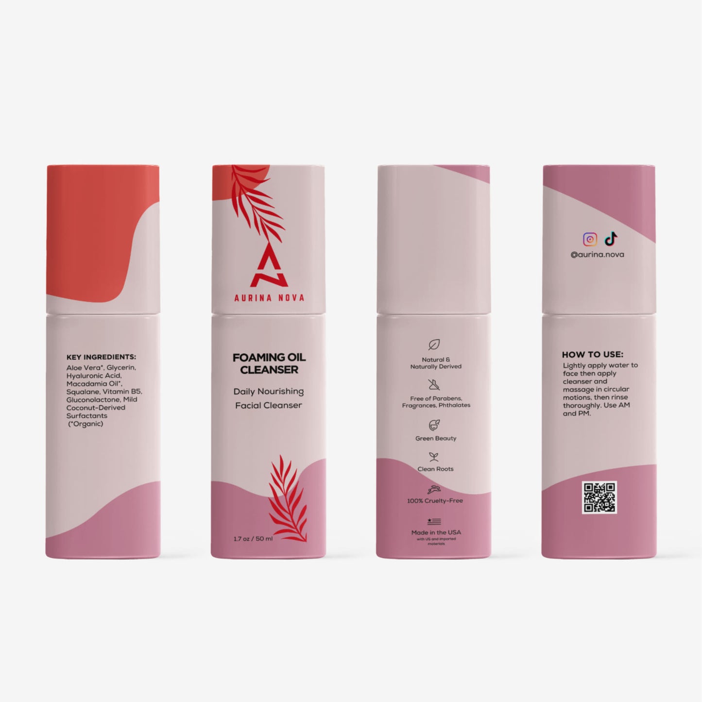 GlowPure Daily Cleanser Facial Cleanser