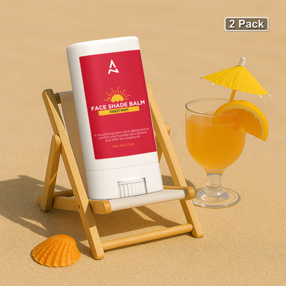 Face Shade Balm Nourishing Sun-Support, 2 Pack
