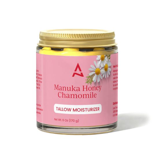 Honey Calm Tallow Moisturizer – Natural Skin Repair with Manuka Honey & Chamomile